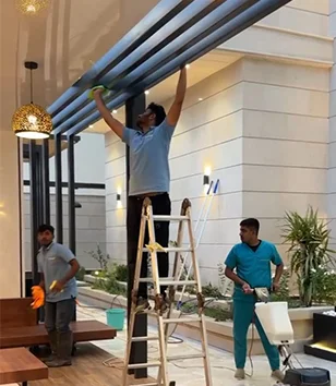 جلي وتلميع الأرضيات