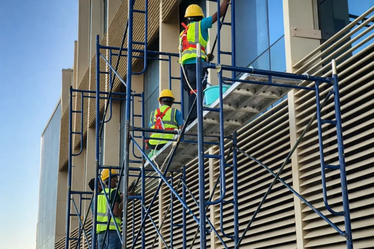 تنظيف واجهات كلادينج