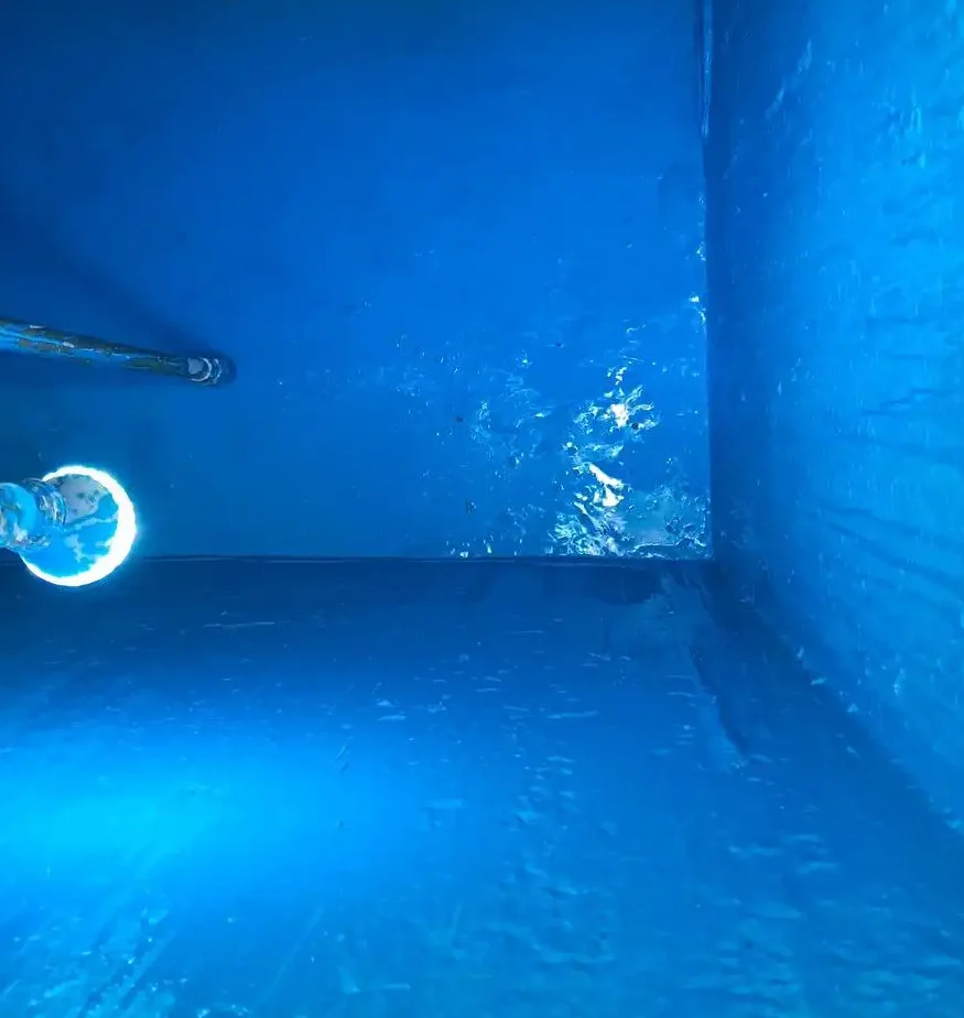 عزل الخزانات وتنظيفها