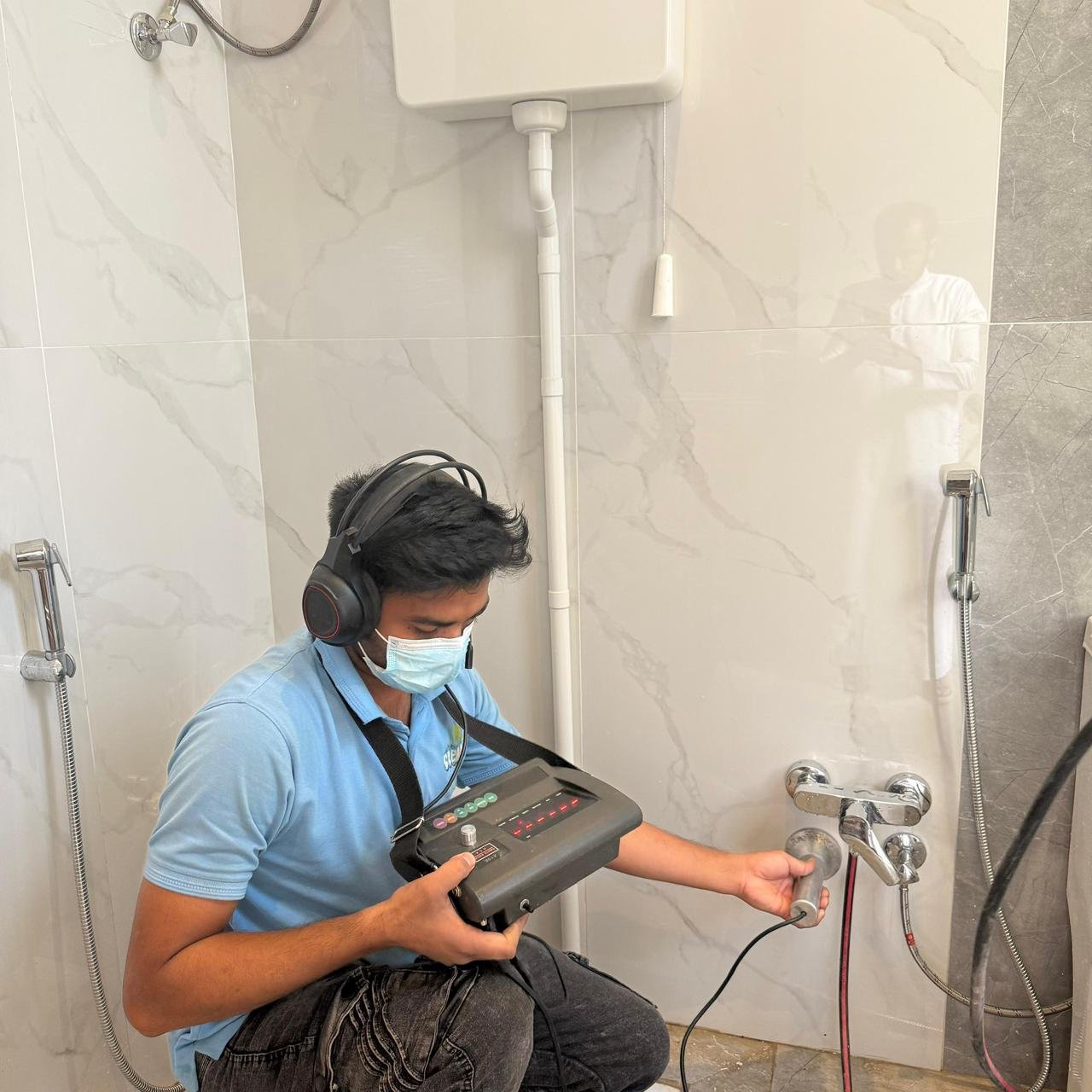 كشف التسربات قبل العزل